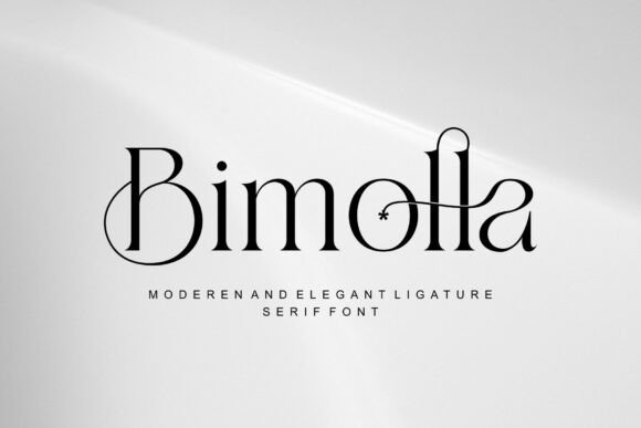 Bimolla: The Serif That Whispers Luxury