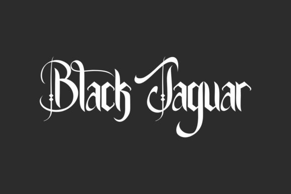 Black Jaguar: Unleashing Gothic Elegance in Your Designs