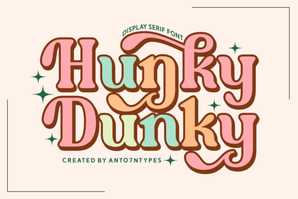 Hunky Dunky: A Font That Brings Retro Groove to Modern Design