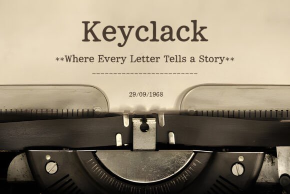 Keyclack: A Vintage Typewriter Font with Modern Appeal