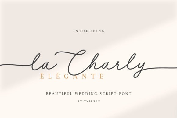 La Charly: Where Handwritten Elegance Meets Design Versatility