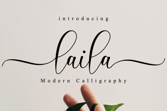Laila Script: A Font That Feels Like a Handwritten Note