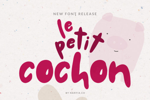 Le Petit Cochon: The Adorable Script Font for Standout Designs