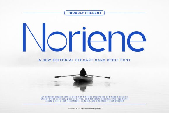Noriene: A Typeface for Brands That Speak Quietly