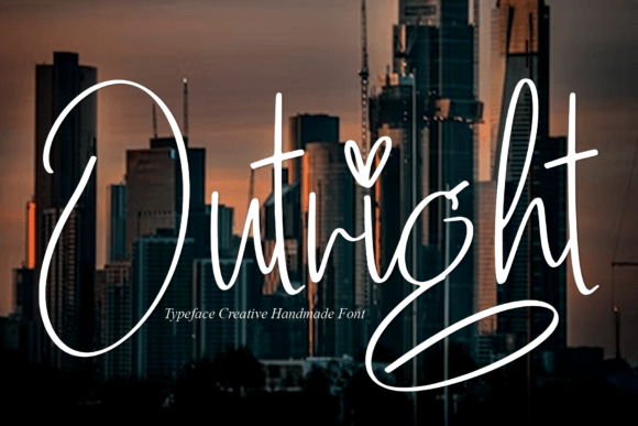 Outright: A Handwritten Font for Joyful Branding