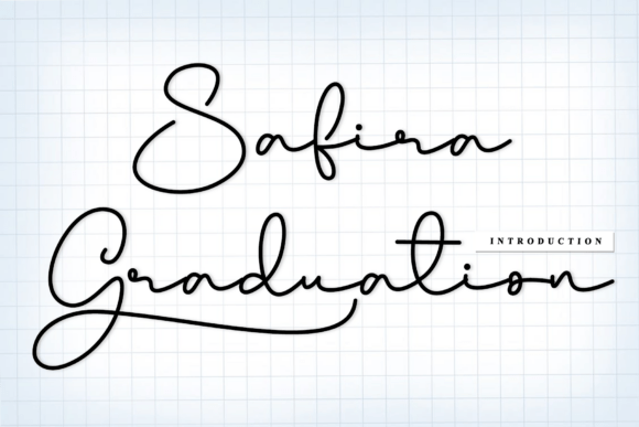 Unveiling Safira Graduation: A Font with Artisanal Soul
